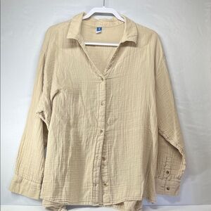 Old Navy Beige Casual‎ Shirt